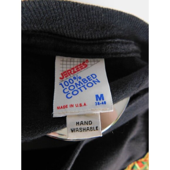 Vtg Gypsy Dances Passion Tee M Black Cotton USA - Picture 6 of 11